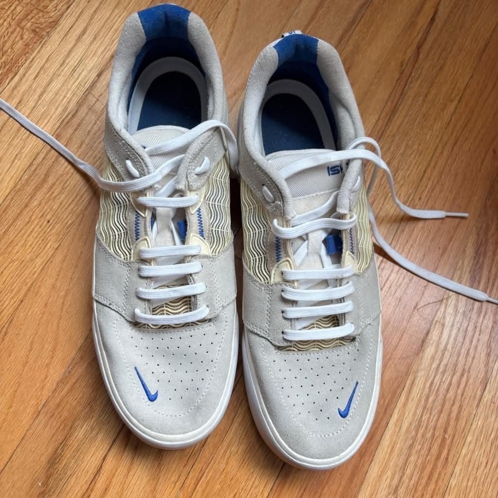 Nike SB Ishod Wair Shoes Summit 'White Game Royal' Men's US 11 (DC7232-100)